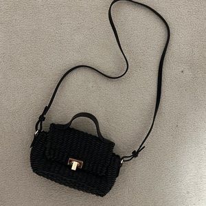 Black Zara purse